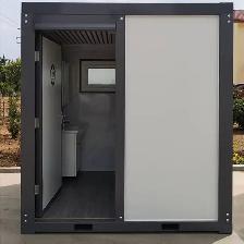 Toilettes portatives avec salle de bain