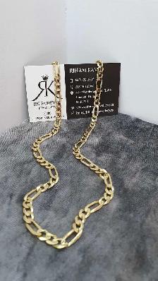 10k yellow gold chain # 406_9 - Photo 4