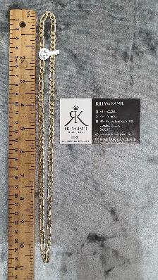 10k yellow gold chain # 406_9 - Photo 8