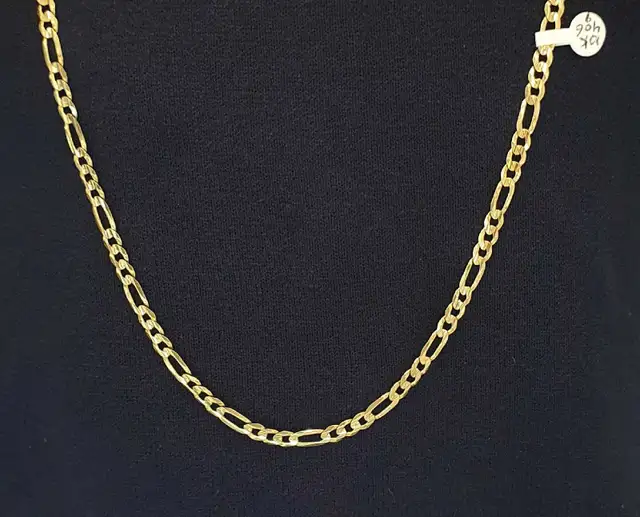 10k yellow gold chain # 406_9 - Photo 9