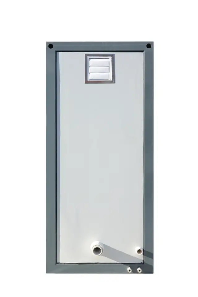 Cabine de toilette simple robuste