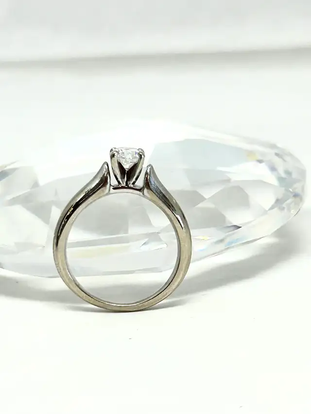 Solitaire .50CT Diamond Ring - Photo 2