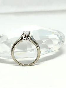 Solitaire .50CT Diamond Ring - Photo 2