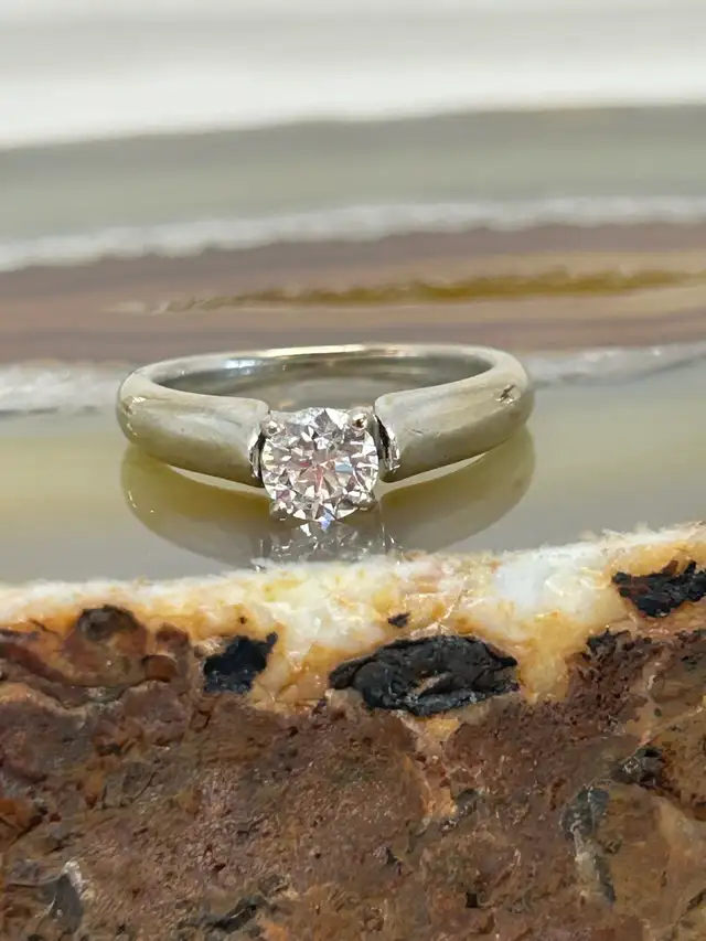 Solitaire .50CT Diamond Ring - Photo 7