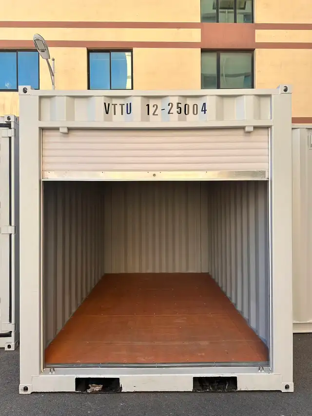 Bureau mobile conteneur de 12 pieds avec porte - Photo 2