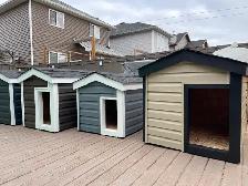 Custom-Built, Fully Insulated Dog Houses