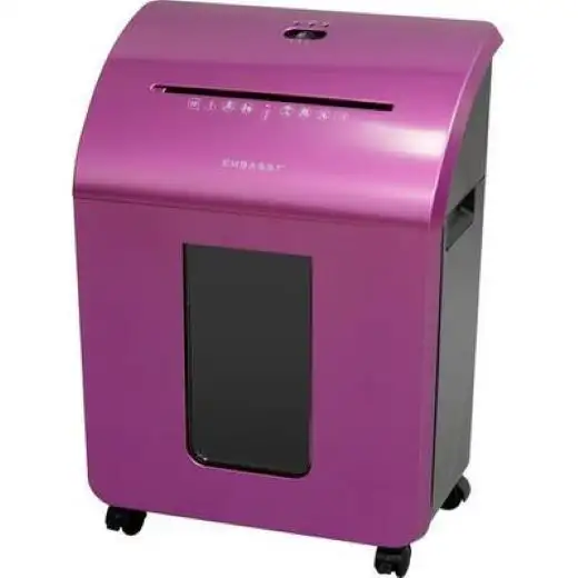Embassy 10 Sheet Micro cut Paper Shredder - Cuts paper and cards