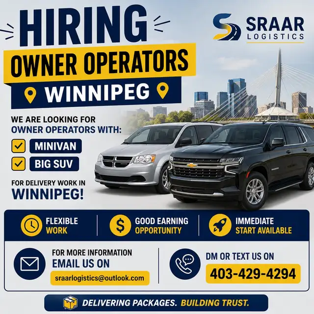 Hiring Delivery Drivers