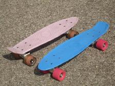 HAVE 2 PENNY SKATEBOARDS BLUE & PINK $20.00 EACH & FIRM!