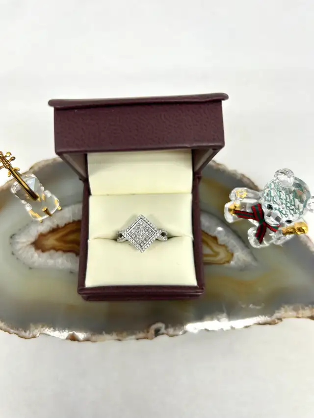 Illusion Princess cut Diamond Ring - Photo 2