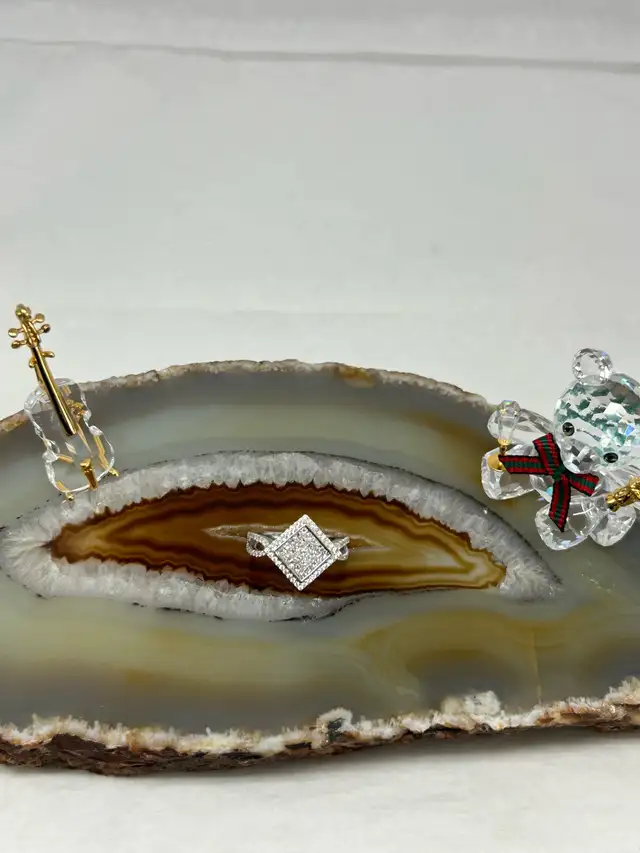 Illusion Princess cut Diamond Ring - Photo 3
