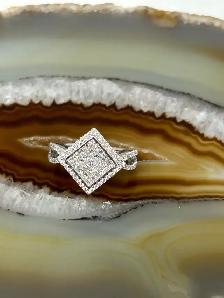 Illusion Princess cut Diamond Ring - Photo 4