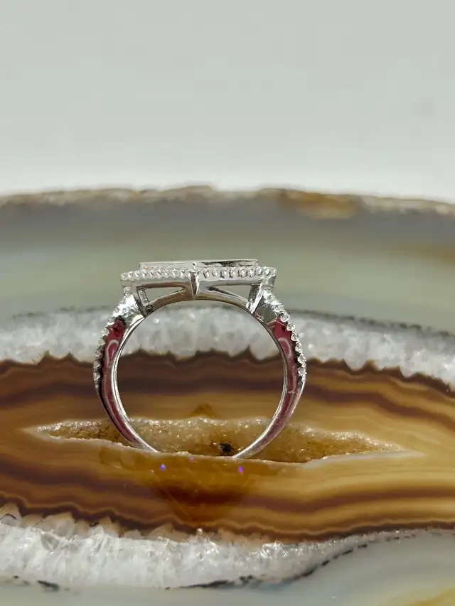 Illusion Princess cut Diamond Ring - Photo 7
