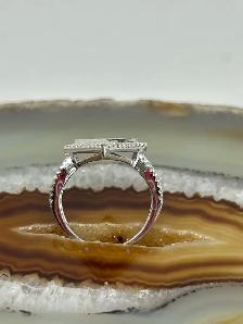 Illusion Princess cut Diamond Ring - Photo 7