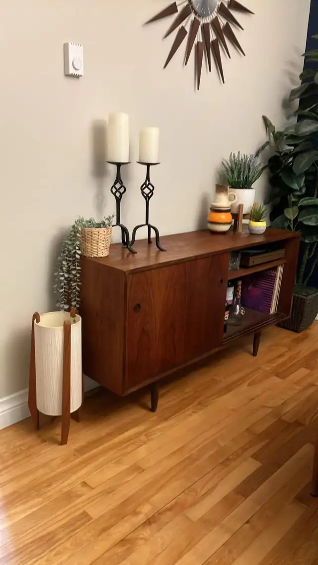 Mid century modern. TEAK TECK. Buffet, crédence, bar, vitrine di - Photo 6