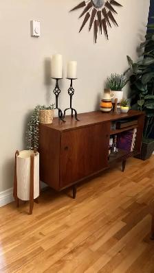 Mid century modern. TEAK TECK. Buffet, crédence, bar, vitrine di - Photo 6