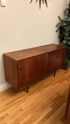 Mid century modern. TEAK TECK. Buffet, crédence, bar, vitrine di - Photo 8