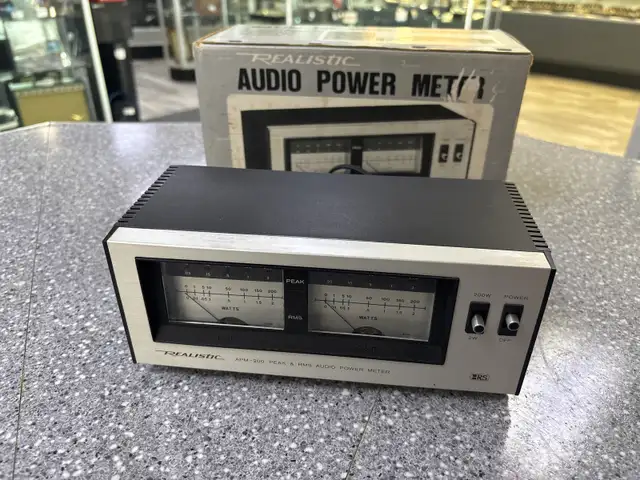 Realistic APM-200 Audio Power Meter Boxed