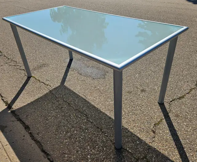 Ikea Glass Table/Desk $50 Delivery Available