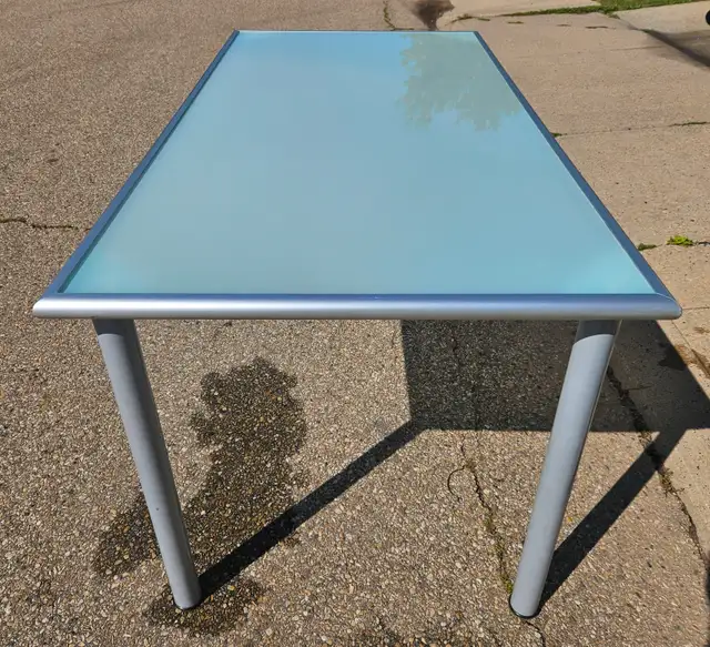 Ikea Glass Table/Desk $50 Delivery Available - Photo 3