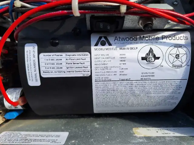 Atwood RV Propane Furnace for sale - Photo 2
