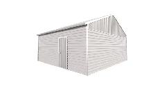Abri de garage double industriel 21x19 - Photo 2
