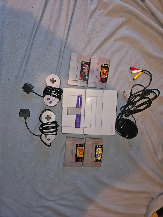 video games-super nintendo-snes