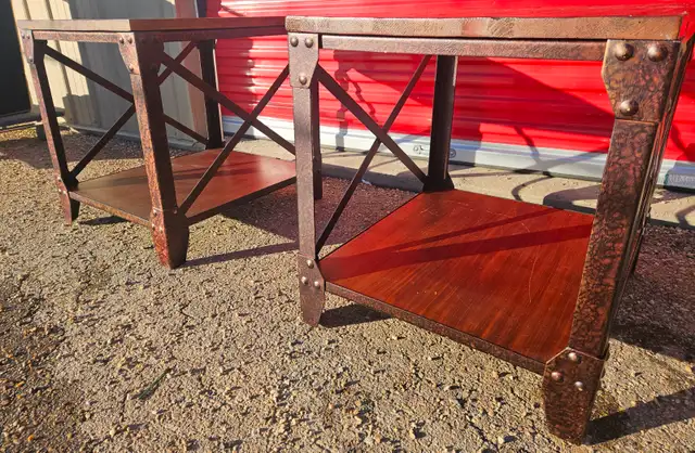 Two Side Tables Both $80 Delivery Available - Photo 3