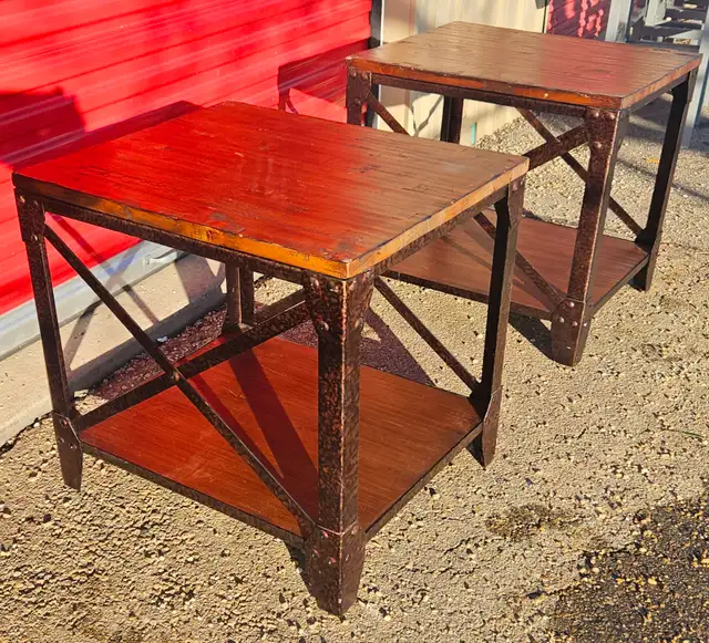 Two Side Tables Both $80 Delivery Available - Photo 6