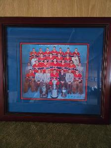 1957/58 CANADIENS NHL TEAM ISSUED STANLEY CUP PHOTO