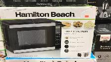 HAMILTON BEACH 0.9 CUFT MICROWAVE BLACK COLOR