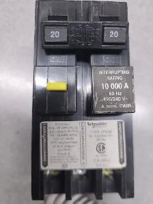 DISJONCTEUR 2 POLE 20 AMPERE 120/240V FUITE MALT NEUF CHOM220GFI - Photo 4