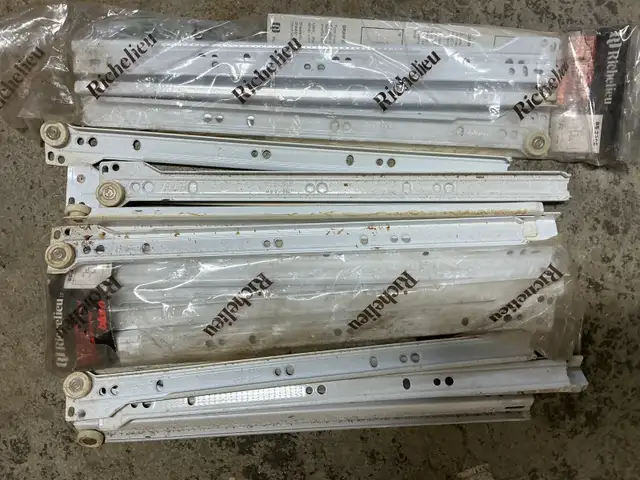drawers sliders for closet or kitchen cabinet or shelves etc..