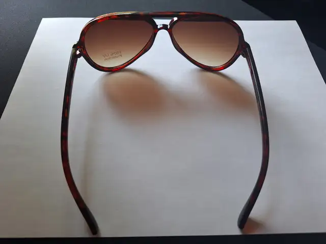 Bluenotes Brown Aviator Sunglasses - New - Photo 5