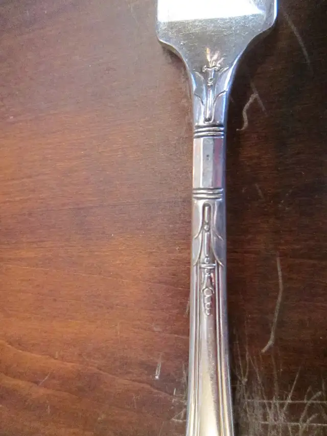 #64-64B  JUNE silverware set for 10
