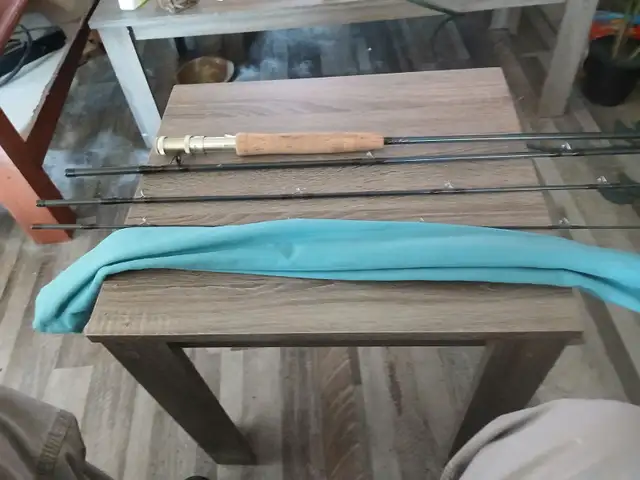 4 piece custom 8wt fly rod - Photo 3