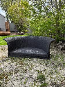 Wicker Loveseat