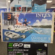 NEW Intex Mariner 3 Inflatable Boat w/Oars Bag @ Cashopolis!!