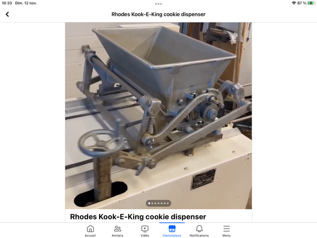 Kook e King Rhodes Machine pour fabriquer biscuits et galettes