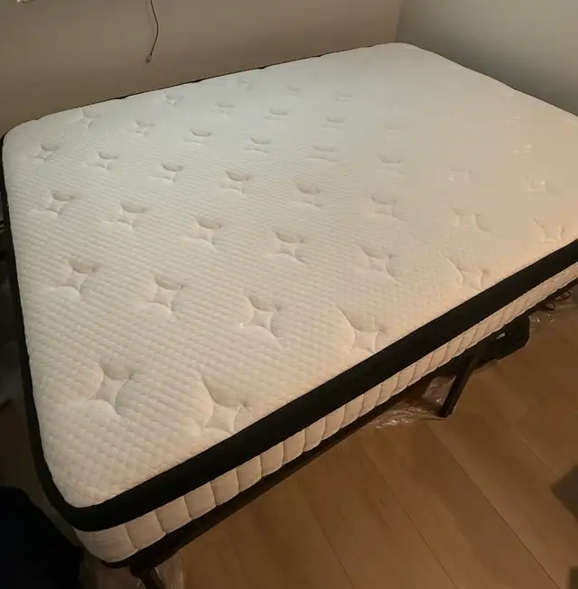 full size metal bed frame 14 inches in height - Photo 3