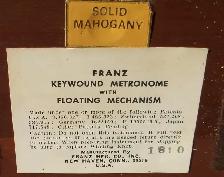 Retro Franz Key-wound Metronome. - Photo 3