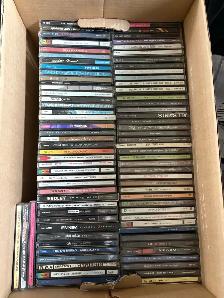 box of CDs