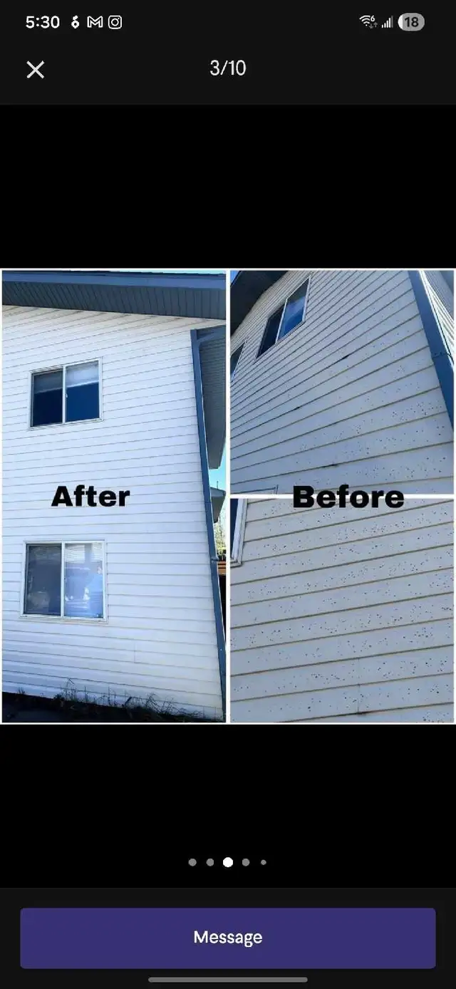 professional pressure washing - Photo 2