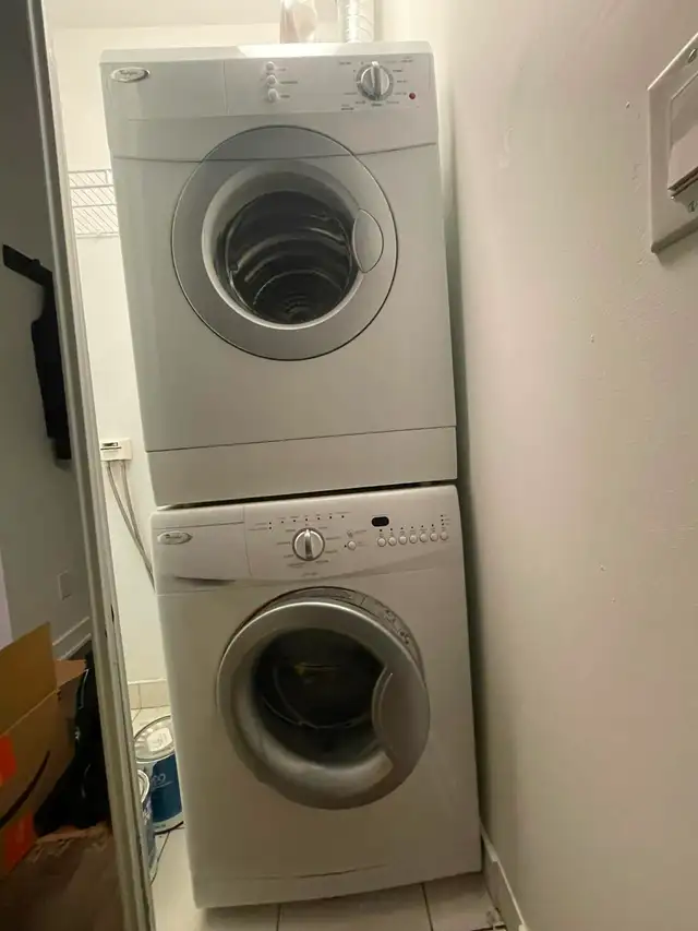 Whirlpool washer and dryer. Fully operative and in above average