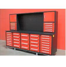 Armoire de rangement pour établi de garage de 3 m - Photo 4