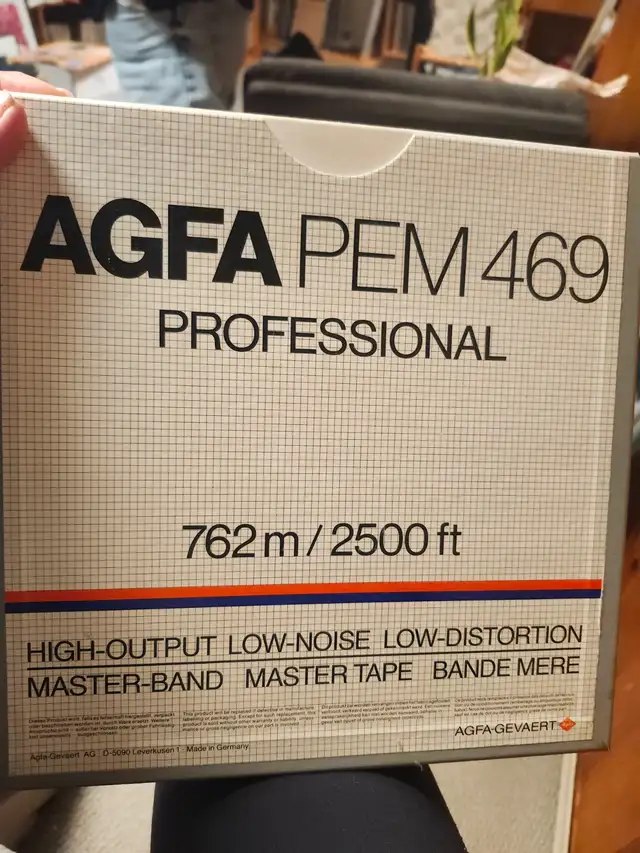 AGFA PEM 469 - Reel to Reel Master Tape