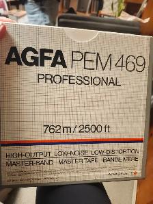AGFA PEM 469 - Reel to Reel Master Tape