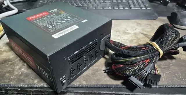ANTEC HCG-750M 750W SEMI-MODULAR POWER SUPPLY  SEASONIC PLATFORM - Photo 2