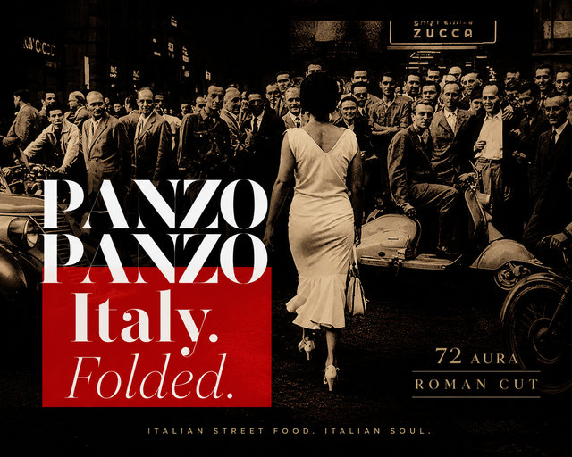 Panzo Panzo – Italy. Folded. New Trademarked pizzeria Concept - Photo 2
