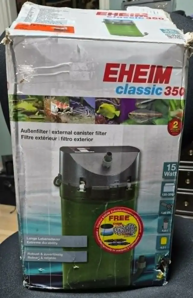 EHEIM CLASSIC 350 (2215) CANISTER FILTER – COMPLETE SETUP – $100 - Photo 5
